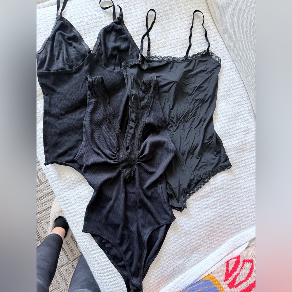 Elegant Black Women's Tops Set - bundle or joy